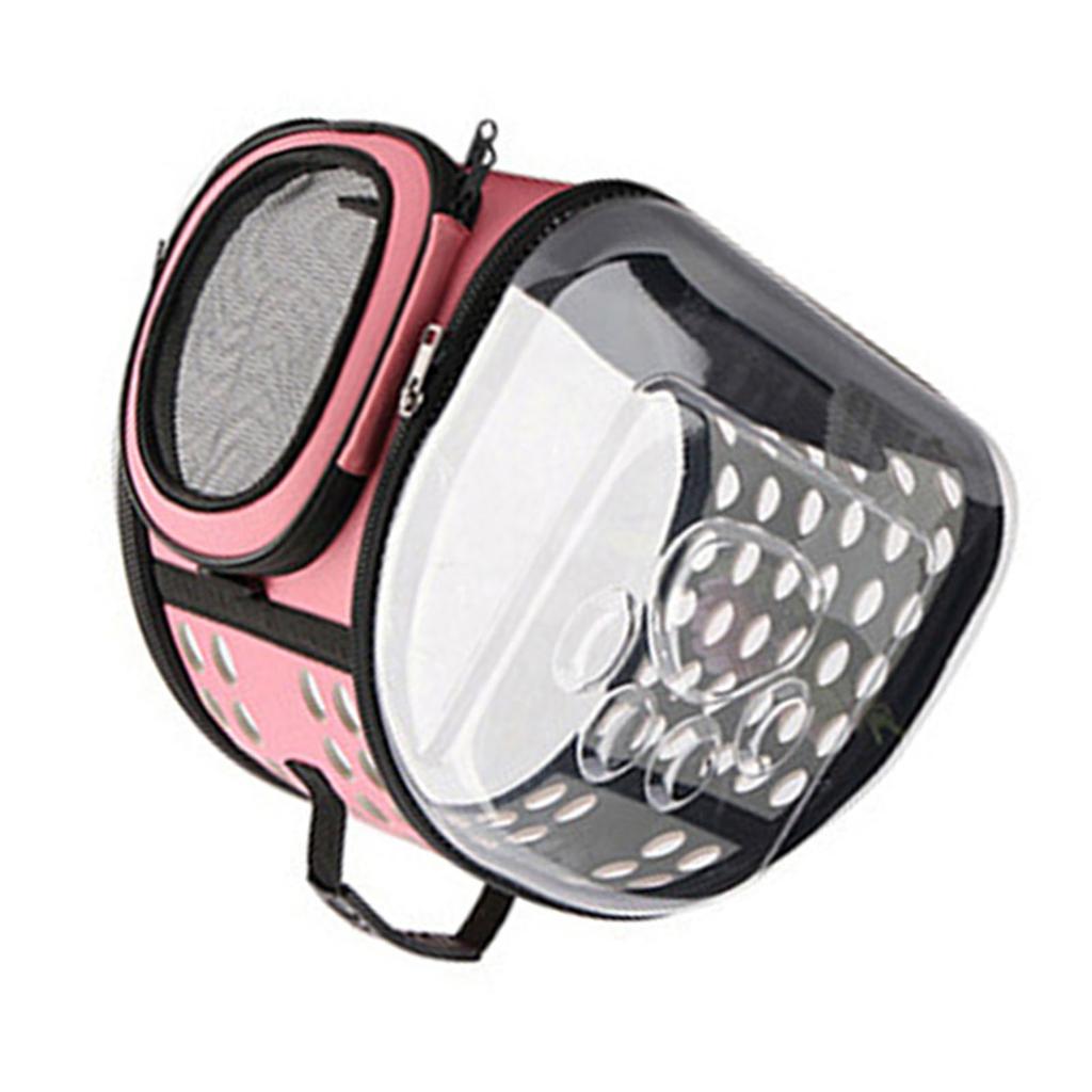 Прозрачные переноски для кошек Портативный дорожный рюкзак для питомцев Многофункциональная складная переноска для питомцев для маленьких питомцев собак кроликов