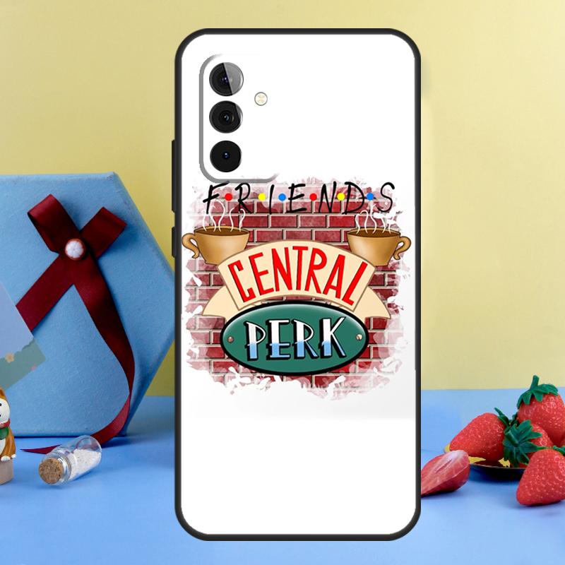 Central Perk Coffee friends Case For Samsung Galaxy A15 A17 A55 A35 A32 A52 A13 A33 A53 A14 A34 A54 A06 A16 A26 A36 A56