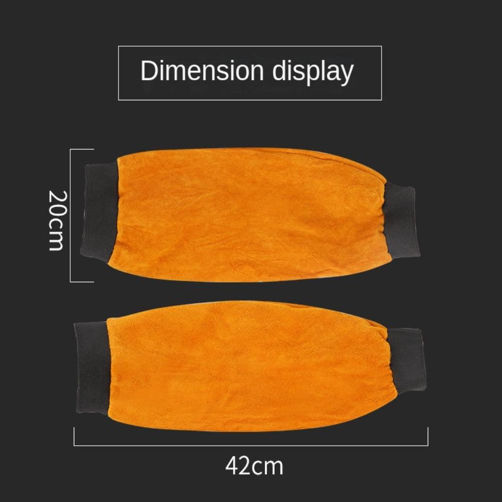 1Pair Heat Insulation Welding Security Lengthened Welder Arm Working Sleeves Wear Counteractive