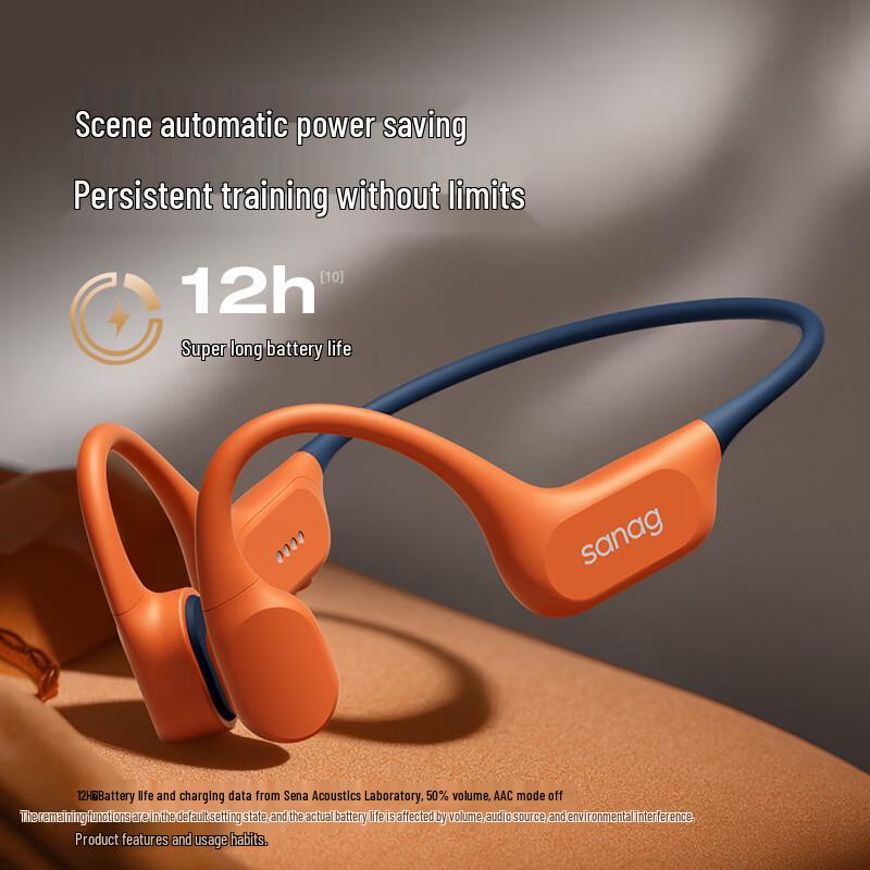 Спортивные наушники с костной проводимостью SANAG B77S ProMax AI
