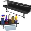 5 Bottle Spray Can Spray Bottle Holder Paint Bottle Storage Rack Workspace Home Use Tool Storage Rack Wall Mount Shelf