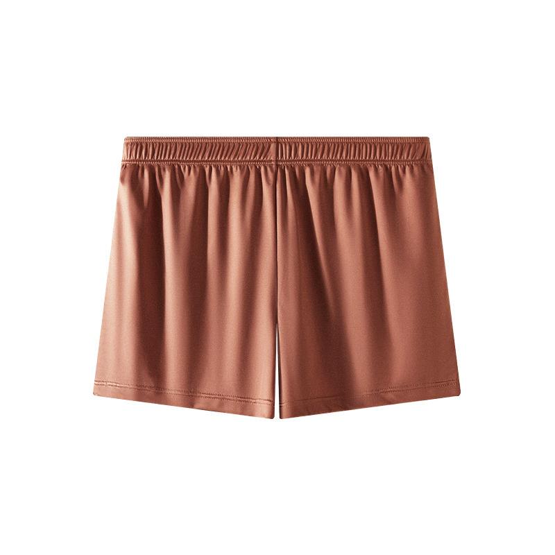 Мужские мужские шорты дышащие атласные роскошные трусы прохладные ледяные шелковые боксеры удобные бесшовные высокоэластичные однотонные 1 шт.