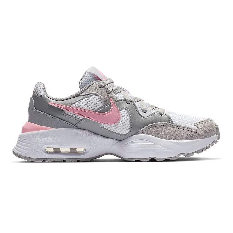 Nike Air Max Fusion GS Light Smoke Grey Pink Детские кроссовки Белые CJ3824-003