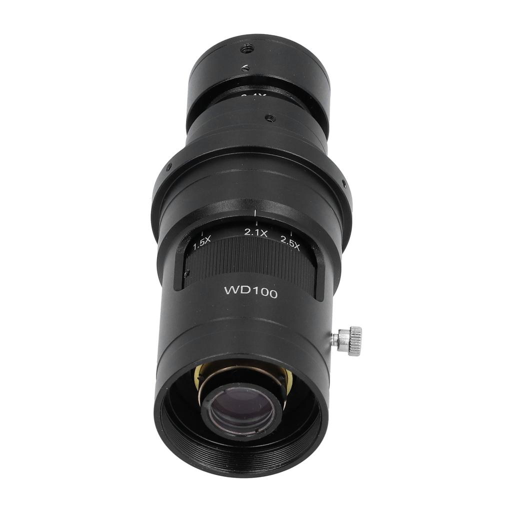 200X Adjustable Continuous Zoom C Mount Optical Lens Industrial Video Microscope Lenses
