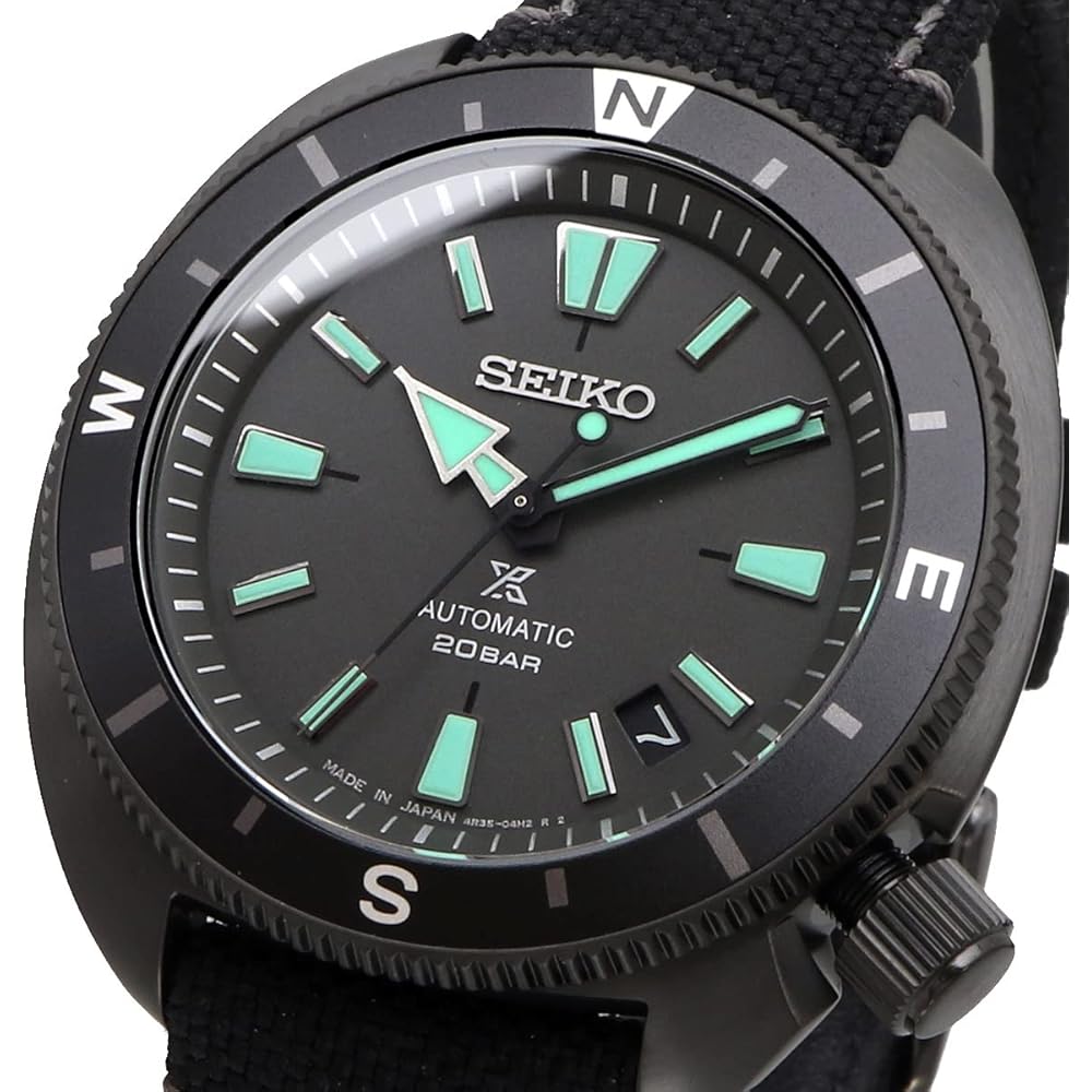 Seiko Prospex Mechanical Automatic Watch Black Series Limited Edition Sapphire Glass SRPH99 Men's Wristwatch