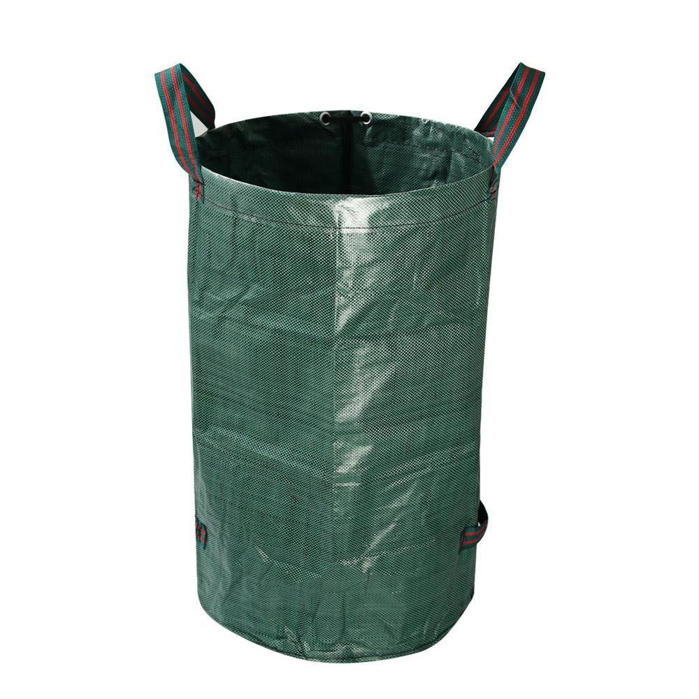 1 шт. Водонепроницаемый мешок для листьев Большой вместимости Контейнер для хранения и сбора Прочный мешок для садового мусора