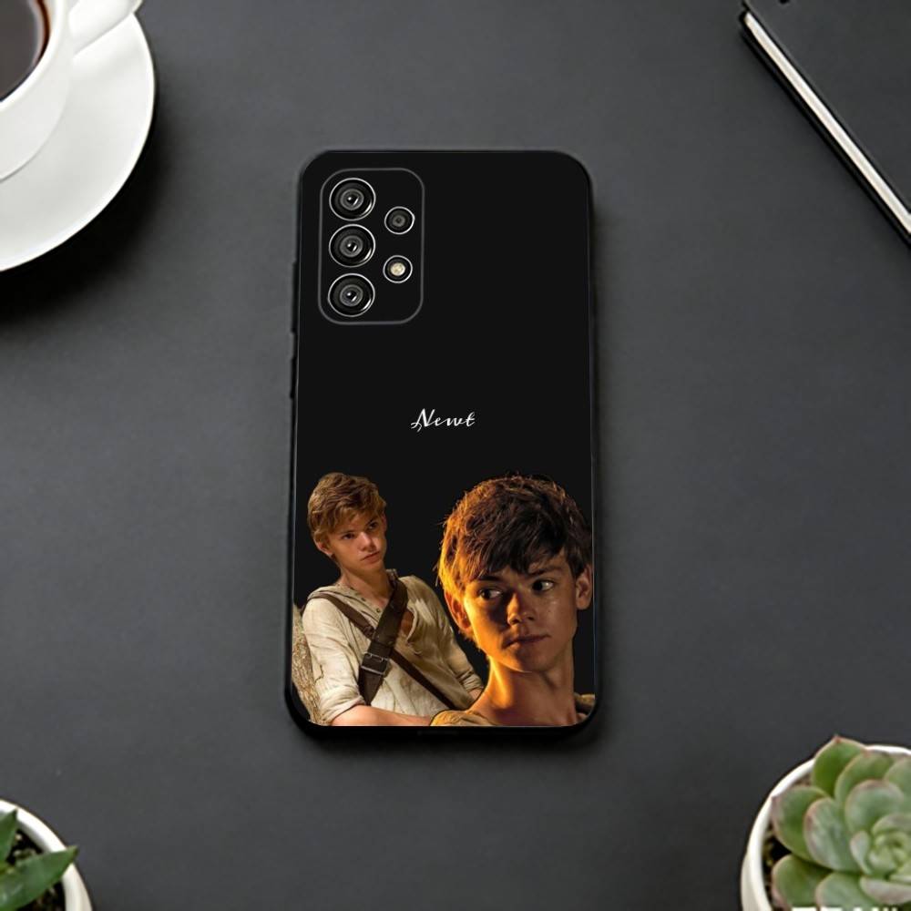 Чехол для телефона Newt The Maze R-Runner Черный Силиконовый Мягкий Для Samsung S25,S24,S21,S22,S23,S30,Ultra,S20,Plus,Fe,Lite