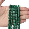 1pcs Natural Opal Tiger Eye Turquoise Jasper Malachite Loose Cube Stone Beads For Jewelry Making Diy Bracelet 8x12mm