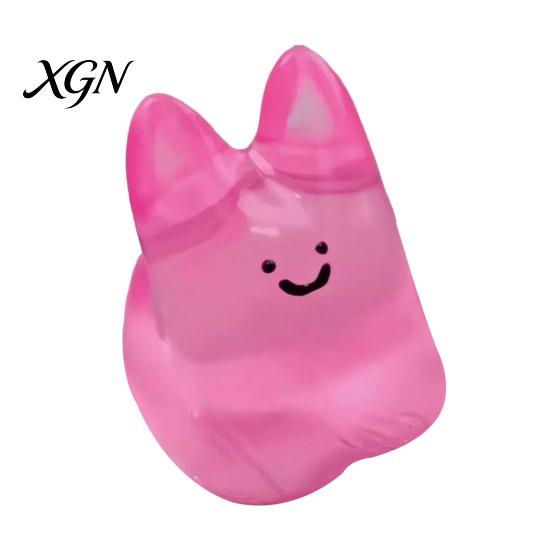 Adults Stress Relief Toy Transparent Slow Rising Decompression Bubble Robot Bunny Octopus Pinch Squeeze Soft TPR Ball Fidget Sensory