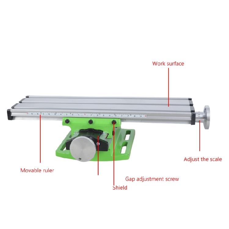 Двунаправленный регулируемый верстак для мини-токарных станков, моделирования, деревообрабатывающих мастерских, отличающийся простой установкой