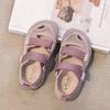 Летняя обувь для девочек детские сандалии летняя спортивная обувь 2025 новая обувь для девочек дышащая сетчатая обувь мягкая подошва тонкая