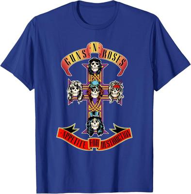 Официальная футболка Guns N' Roses с крестом