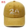 New A--Embroidered baseball cap Washed retro men's and women's casual outdoor sports sun hat