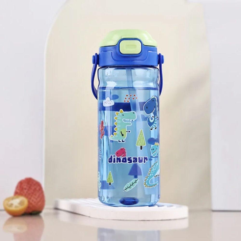 550ML Large Capacity Water Bottle Cartoon Sport Water Cup Cute Drinking Tumbler  Boys Girl