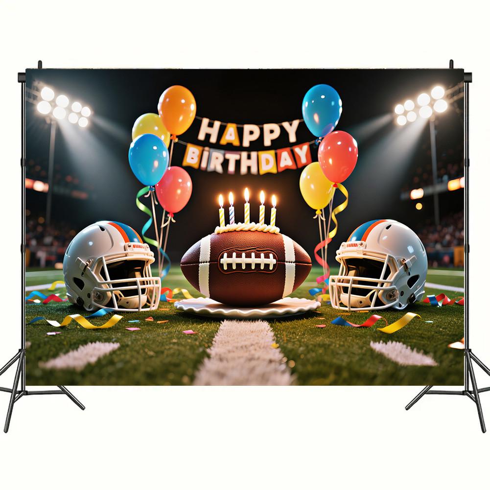 Красочный гобелен 'С Днем Рождения' Шары Радуга Дети Девочка Украшение на День Рождения Баннер Детская Вечеринка Фон для Фото Реквизит