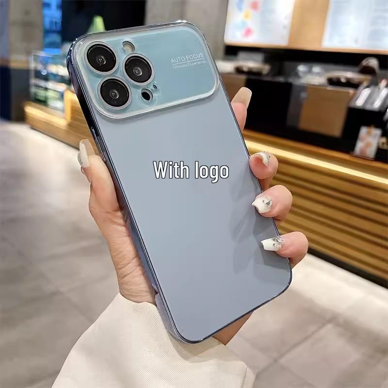Матовый электроplated чехол для iPhone 17 Pro Max с полной защитой объектива