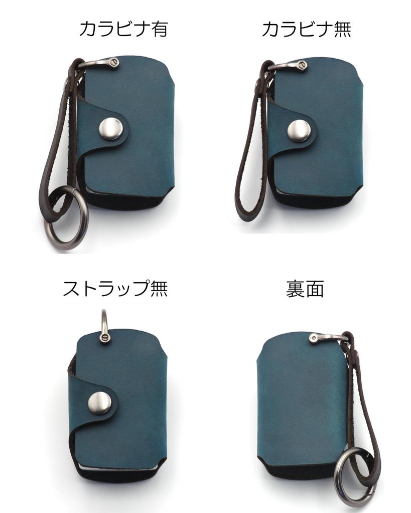 [NONINA] Key Case, Key Cover, Genuine Leather, Leather, Cowhide Leather, For Mazda, New