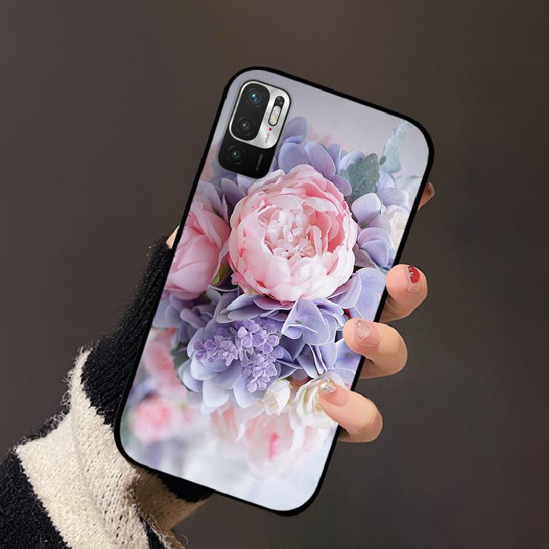 Чехол для Redmi Note 10 JE Ударопрочный Мягкий Силикон ТПУ Чехол для Телефона Для Xiaomi Redmi Note10 10 Pro 4G 5G Защитный Fundas Милый
