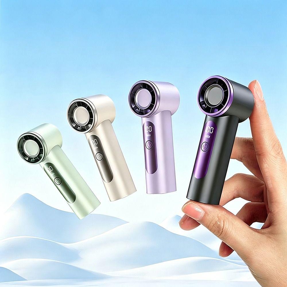 100 Speed Levels Mini Handheld Fan High Speed Turbo Desk Fan New Turbo Fan Outdoor