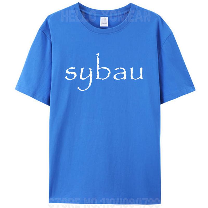 Gen Z Sybau Funny Slang Brainrot Meme Women Men's Cotton T-Shirt Tees Tops