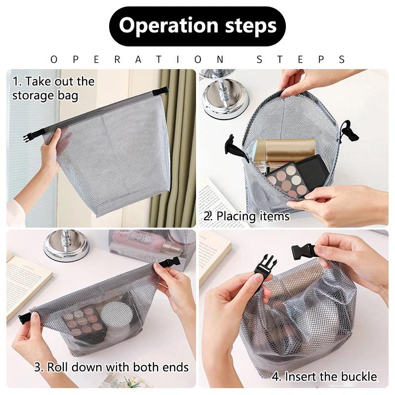 Водонепроницаемая косметичка для путешествий, большая вместимость, косметичка для туалетных принадлежностей, модная женская косметичка, портативная сумка