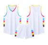 New Basketball Jersey Set, Game Jersey, Boys' Children'S Primary School Students' Training Jersey, Sports Vest, Women'S