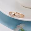 Slim White Zircon Finger Rings For Women Classic Wedding Party Jewelry