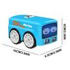 Gesture Sensing Induction Mini Bus Auto-Follow Line Tracking with Soccer Smart Gesture Control RC Car Mini Bus Gifts for Boys