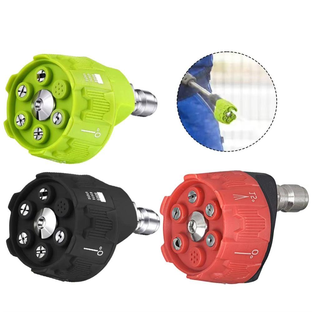 0 15 25 40 Degree Quick Connect Nozzle 1/4Inch Connector Pressure Jet Spray Head Car Wash