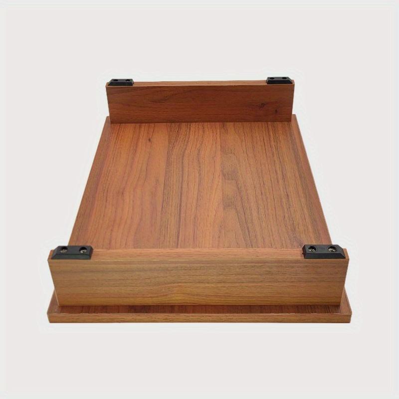 Wooden Footstool with Cushion Footrest for Office, Bathroom, Kitchen, Garden & Step-Up Stool, Protection Against Fatigue and Varicose Veins ARI