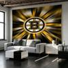 Boston Bruins Printed Tapestry – Wall Hanging for Bedrooms, Dorms, and Home Decor