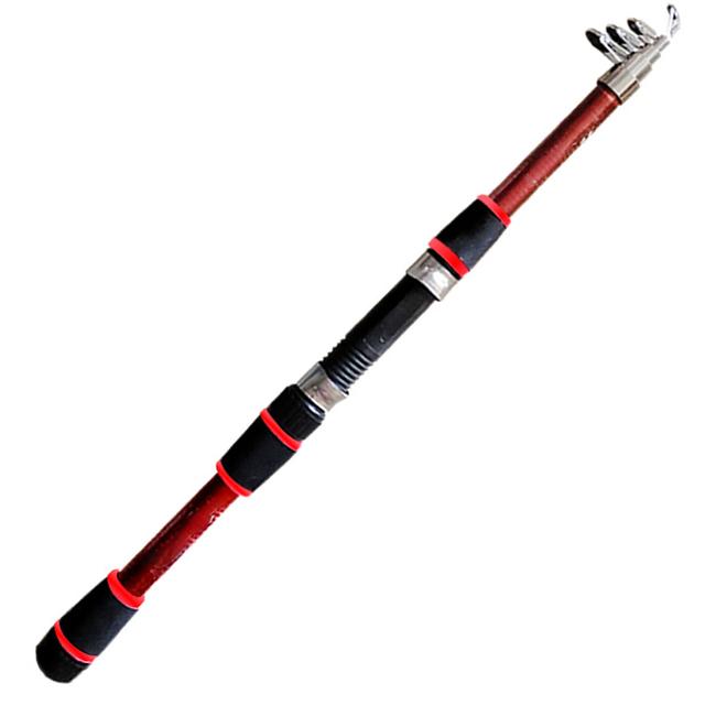 Новая маленькая удочка 1,8 м, вращающаяся удочка для приманки, телескопическая удочка с ручкой из ЭВА, подходит для начинающих, детский подарок