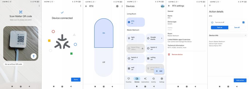 MATTER WiFi HomeKit 2-channel Relay Controller Google Home Assistant Alexa