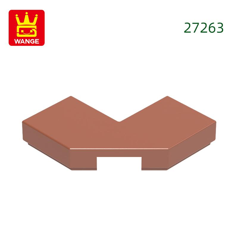 283 шт./лот 2x2 Угловой блок Moc Hue Аксессуары Совместимый с 27263 Кирпич DIY Детская игрушка Детали сборки
