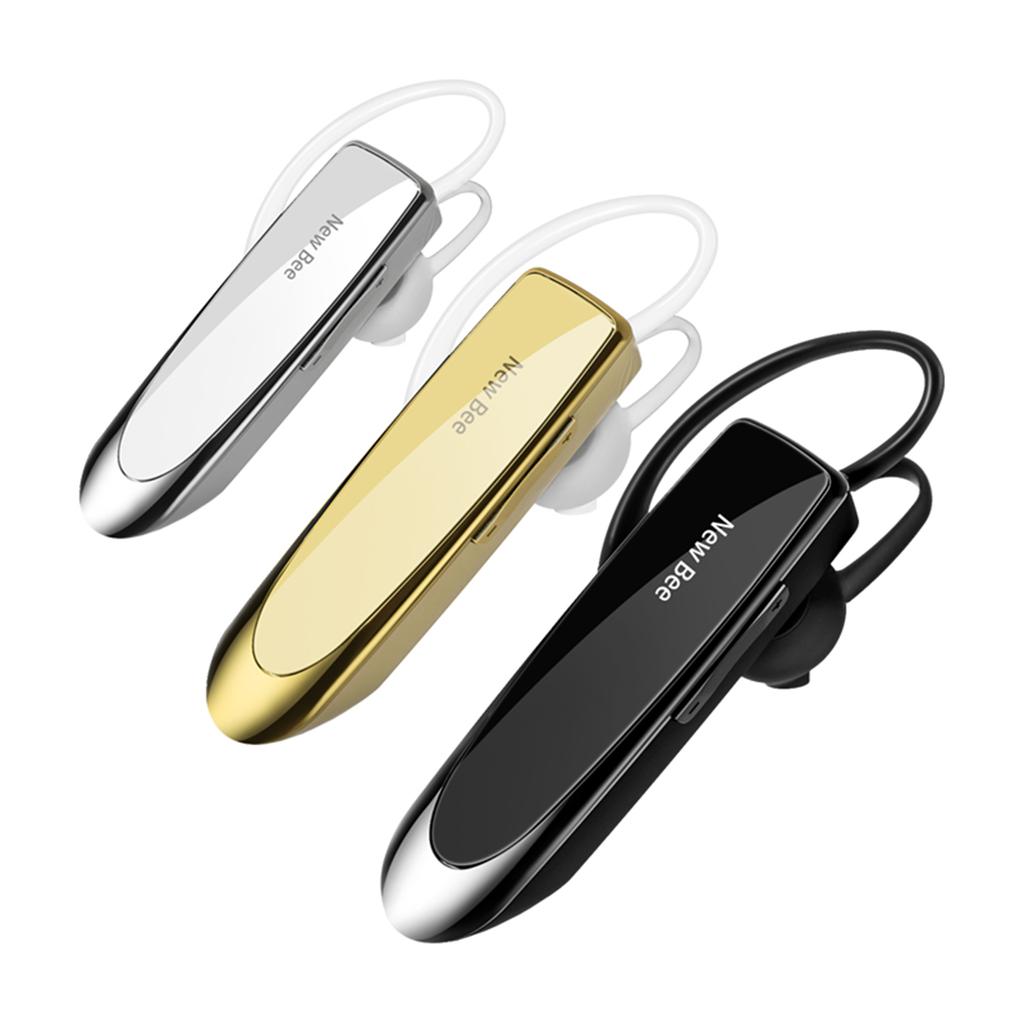 NEW BEE Single Wireless Bluetooth-гарнитура Наушники с шумоподавлением Микрофон Спортивные наушники Hands-Free