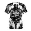 Golden Cross Print Jesus T Shirts For Men Easter Festival Street Short Sleeve T-shirt Cool 3d Effect Best Gift Fashion Tee Top
