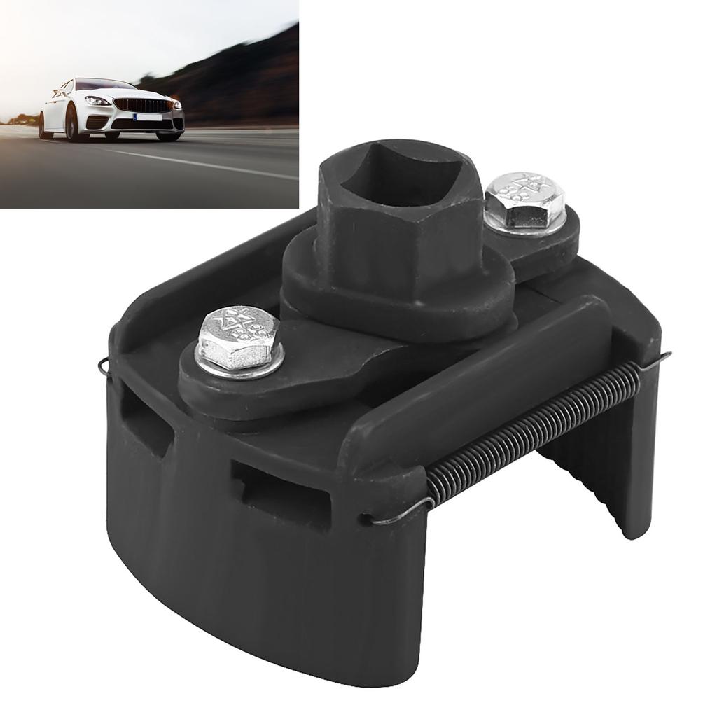    2 Jaw Oil Filter Wrench 60-80mm   Fuel Filter Remover Tool with Serrated Design for Secure Clamping and     