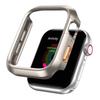 Для Apple Watch Series 10 42 мм Чехол Ударопрочный ПК Чехол для Часов с Оранжевой 3D Текстурированной Кнопкой - Starlight