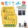 Tuya Умный WiFi/ZigBee Модуль Переключателя Штор Smart Life APP Подключение Рулонные Шторы Жалюзи Моторный Выключатель Для Alexa Google Home