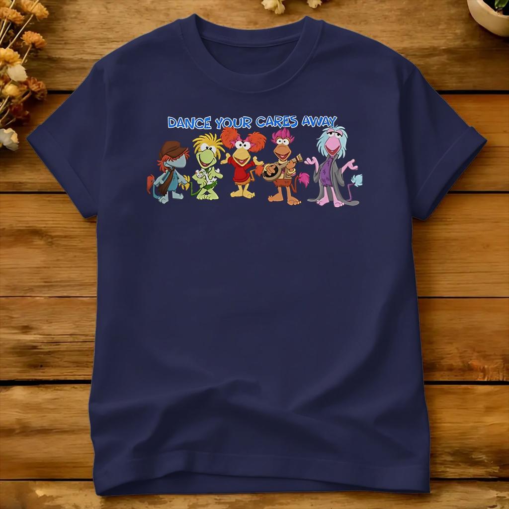 Unisex Unisex T Shirt Fraggle Rock Tshirts Popular Summer Tee Shirt Aesthetic Cotton Clothing Birthday Present