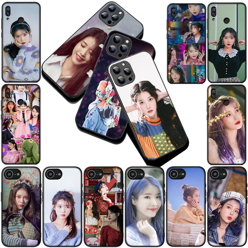 Phone Cover for Samsung Galaxy S25 S24 S23 FE Ultra Plus S7 Edge S25+ S23+ A56 5G Soft Silicone Case Lee Jieun Poster iu Jieun