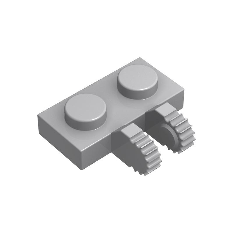 Детали и аксессуары для сборки из MOC строительных блоков 1*2 тонкий кирпич с односторонним шарниром Деталь для самостоятельной сборки 44567 60471 совместимая с блоками