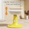 Регулируемая по высоте и углу миска для кошек, кормушка для домашних животных двойного назначения, прочные миски для домашних животных