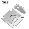 Valve Plate V-shape Valve Gasket Metal Air Compressor Cylinder Valve Plate Cylinder Head Air Compressor Replacement Hardware