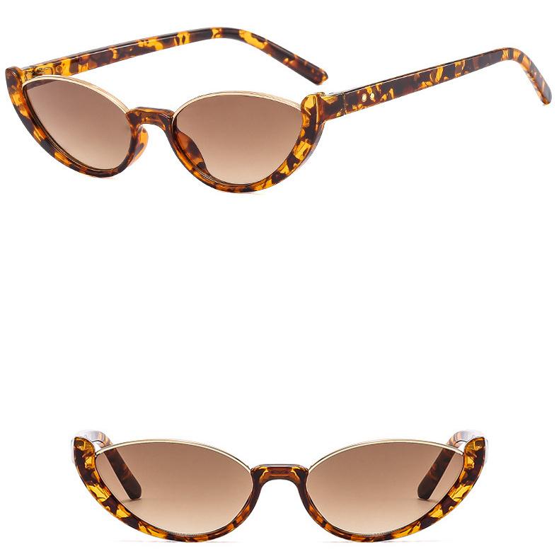 Жен. Очки для вождения в пригородных поездках Уличная стрельба Для вечеринок Защита от солнца Защита от ультрафиолета Мода Индивидуальность Ретро Хип-хоп Панк Солнцезащитные очки с кошачьим глазом