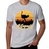 Letterkenny Allegedly Ostrich Flightless Bird Vintage Retro Sunset Distressed T-Shirt tees cute tops fitted t shirts for