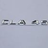 For Mercedes Benz W176 W177 A45 ClA45 GlA45 Turbo 4Matic Bright Silver 3D Car Style Decorate Fender Boot Cover Logo Badge New AZ1 b20