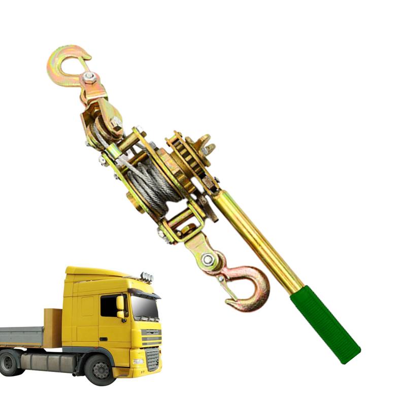 Кабельный трещоточный натяжитель Натяжитель троса Сверхмощная трещоточная подъемная блочная система Проволочный трещоточный натяжитель с усиленными шестернями