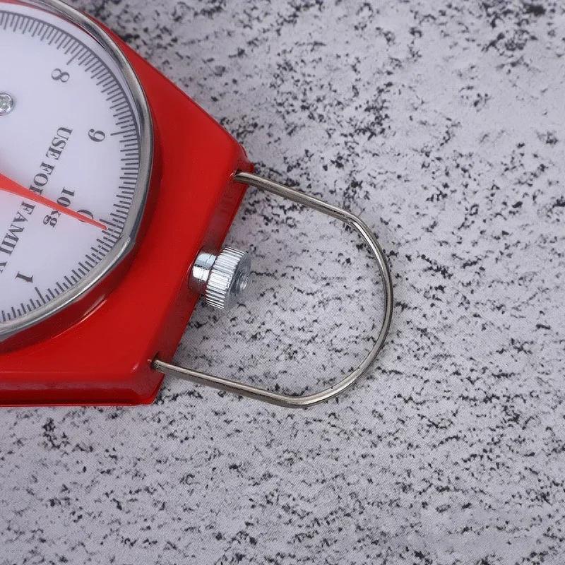 Высококачественные механические винтажные портативные пружинные весы-крюк на 5/10 кг для подвешивания, карманные весы для багажа