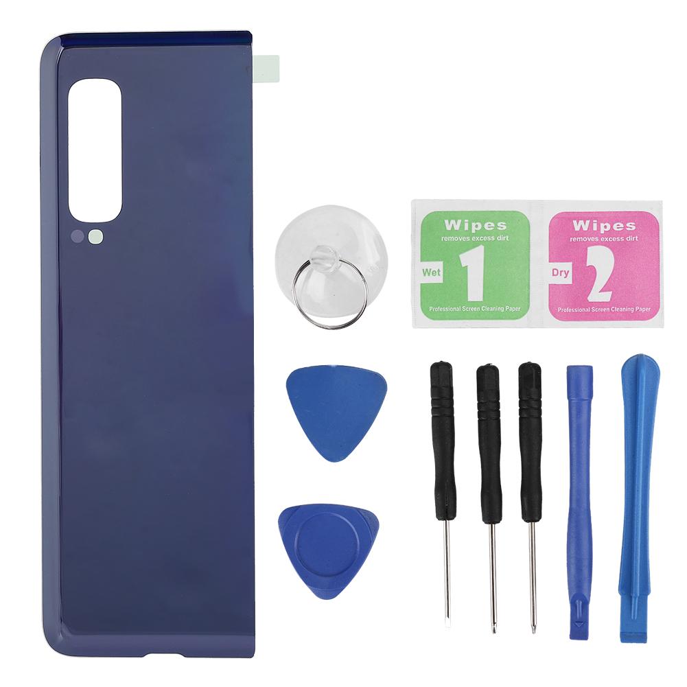 Fashionable Simple Mobile Phone Battery Glass Back Cover Rear Housing Replacement for   Fold F900 F900F F900U